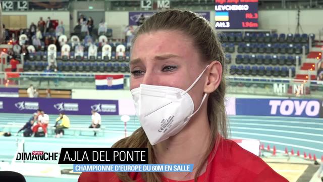 Athlétisme: interview d'Ajla Del Ponte