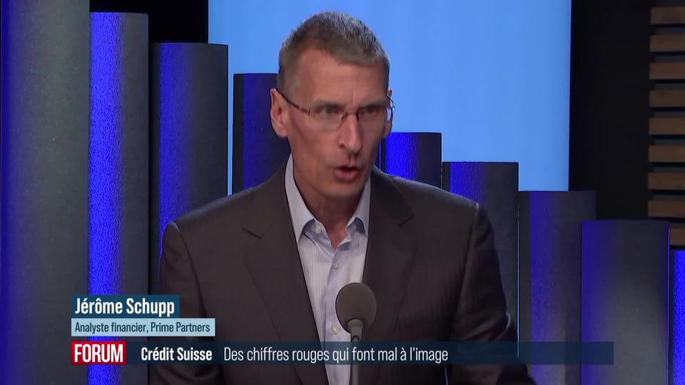 Crédit Suisse subit les conséquences des affaires Archegos et Greensill: interview de Jérôme Schupp