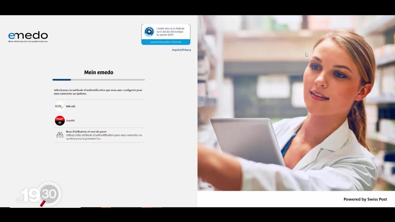 Le dossier électronique du patient est lancé lundi en Suisse romande