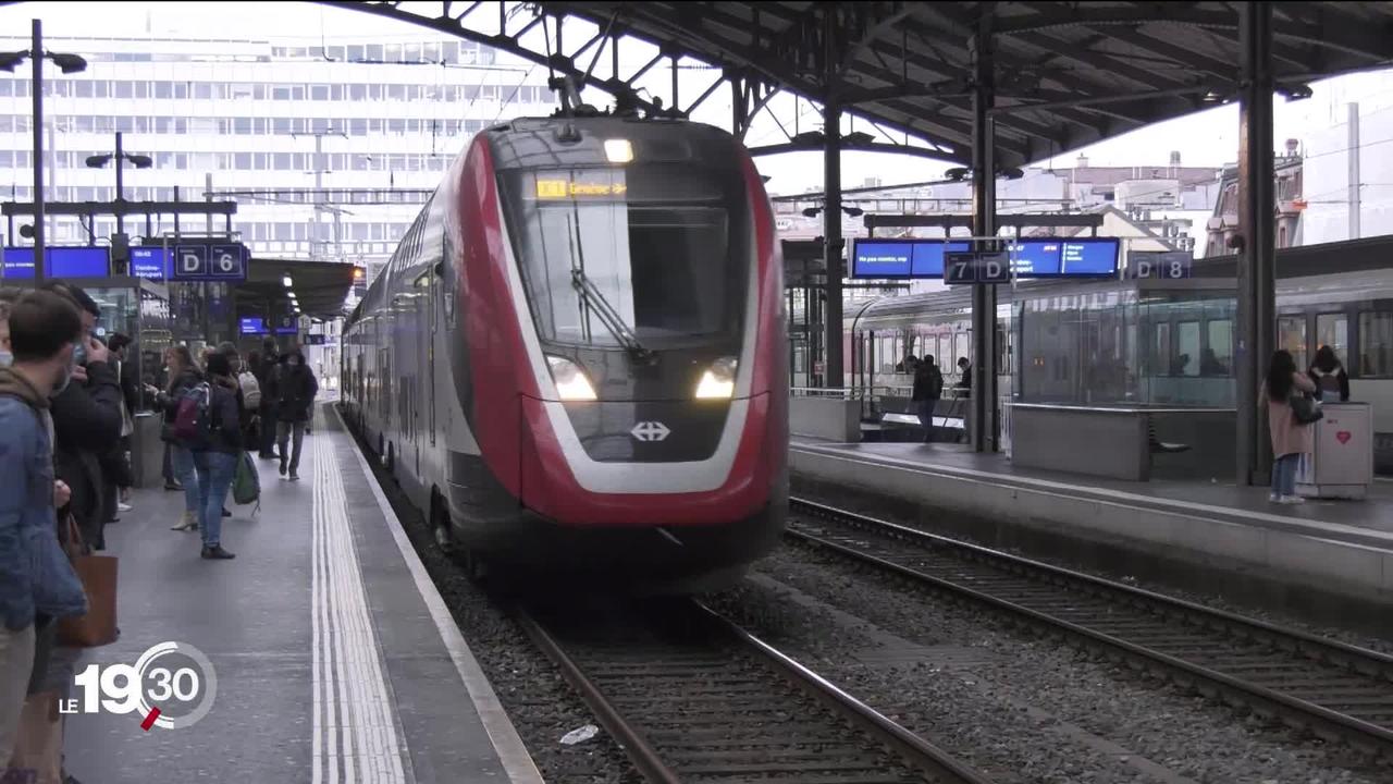 Les trains directs circulent à nouveau entre Genève et Lausanne.