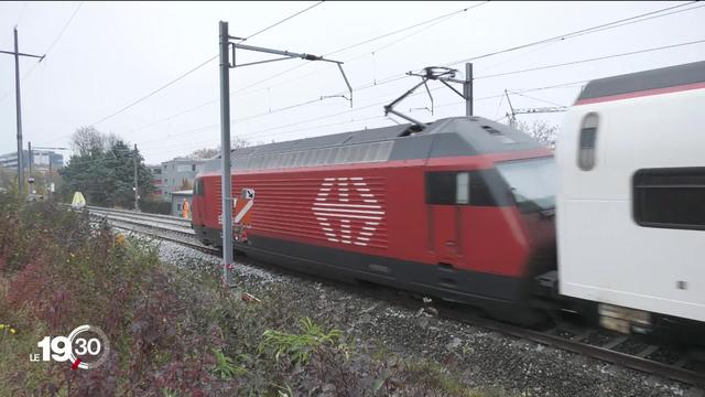 Depuis ce matin, les trains circulent à nouveau entre Lausanne et Genève, de manière restreinte