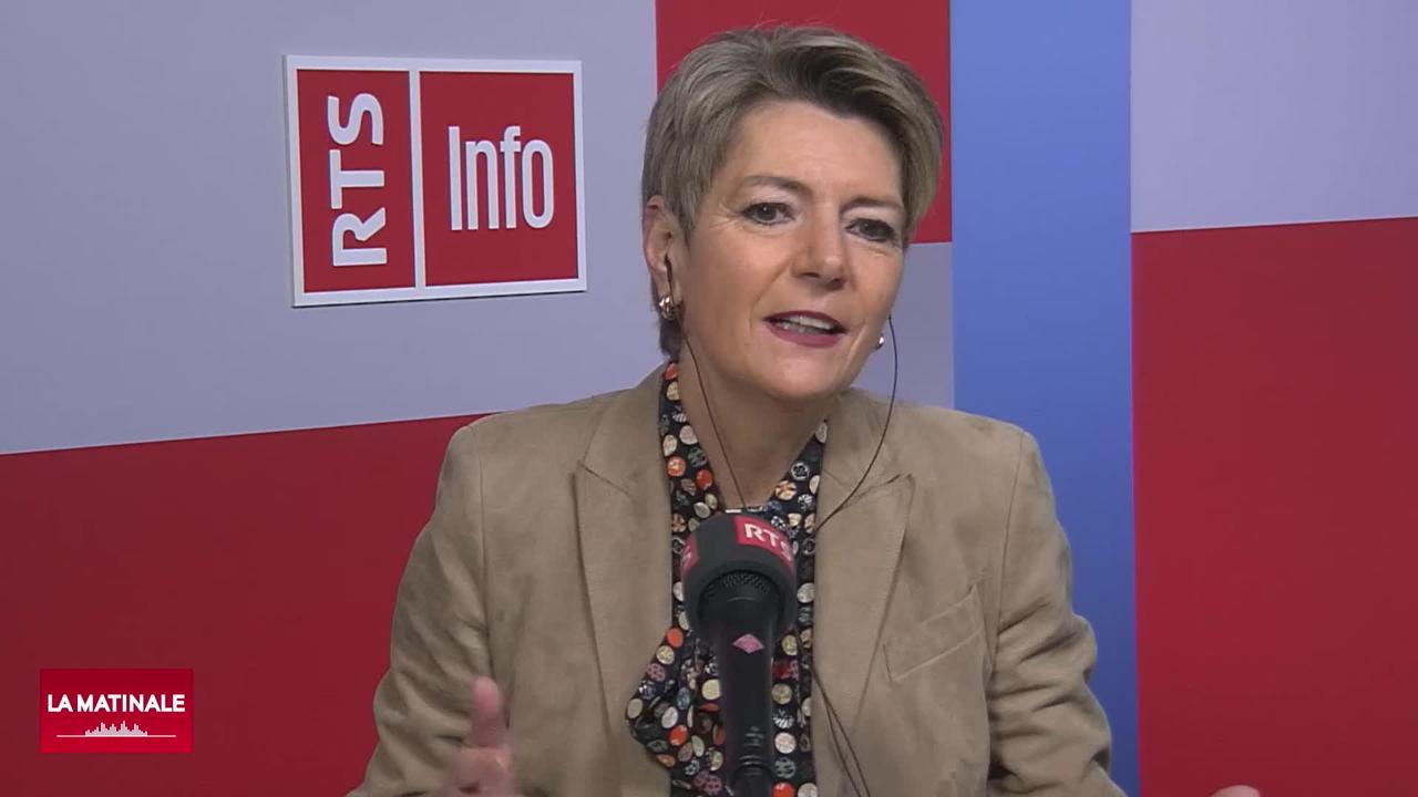 L'invitée de La Matinale (vidéo) – Karin Keller-Sutter, cheffe du département fédéral de justice et police
