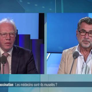Vaccination: quelle liberté pour les médecins? Débat entre Claude-François Robert  et Jacques-André Haury (vidéo)