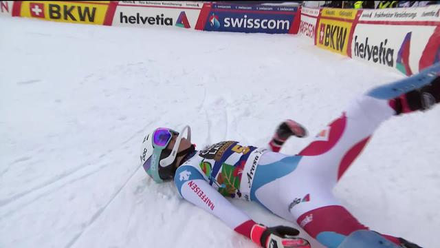 Lenzerheide (SUI), finales slalom dames: Michelle Gisin (SUI)