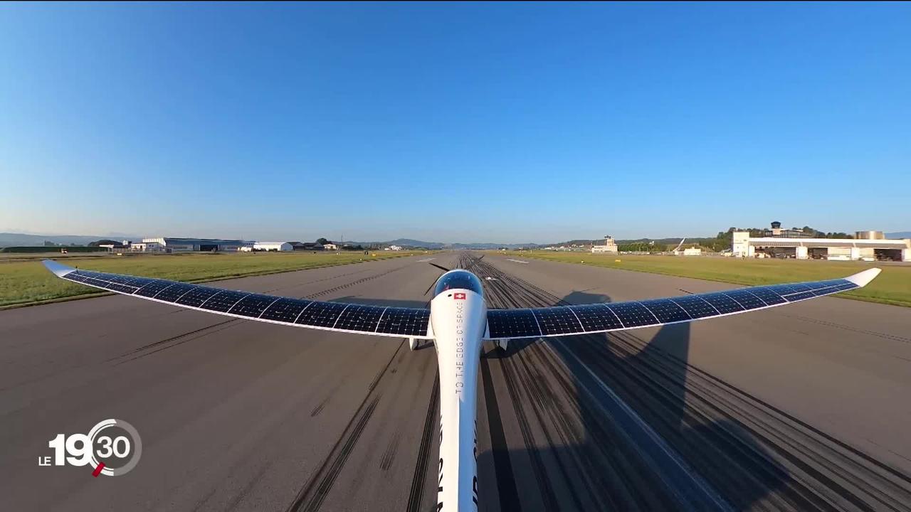 Raphaël Domjan a réalisé son premier vol en solo avec Solarstratos, son avion solaire, avant d'atteindre la stratosphère en 2023