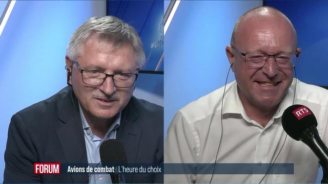 L'heure du choix pour les avions de combat: débat entre Charles Juillard et Jean-Luc Addor