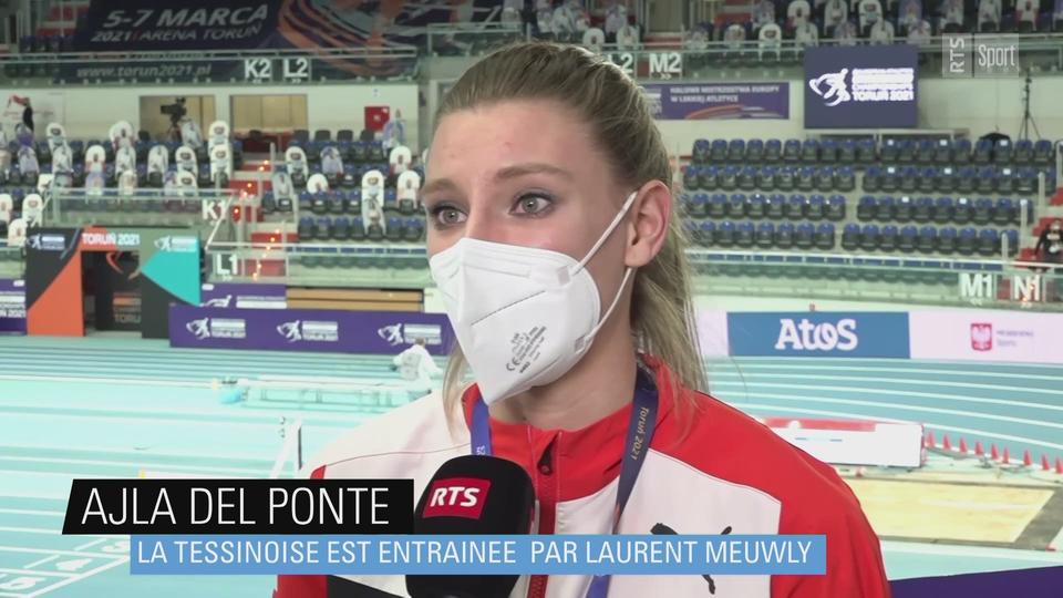 Athlétisme - Ajla Del Ponte: moment très émotionnel