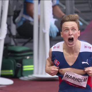 Athlétisme, 400m haies messieurs: Warholm (NOR) bat le record du monde et s'empare du titre olympique !