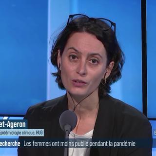 La publication d’articles par des chercheuses a baissé de 20% à cause de la pandémie: interview d’Angèle Gayet-Ageron (vidéo)