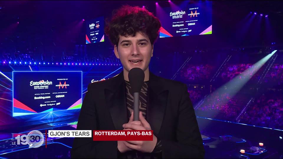 Le Fribourgeois Gjon's Tear, candidat suisse à l'Eurovision: ses attentes à Rotterdam juste avant les demi-finales