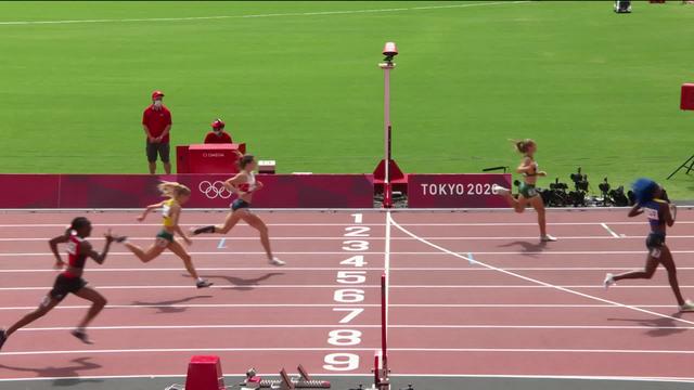Athlétisme, 400m haies dames: mauvaise course et pas de qualification pour Yasmin Giger (SUI)