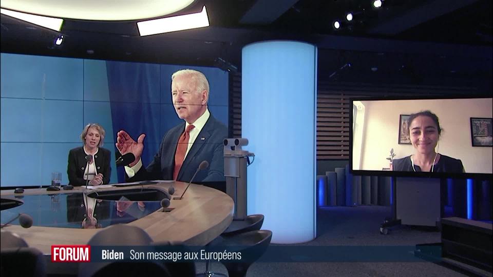 Le message fort de Biden aux Européens