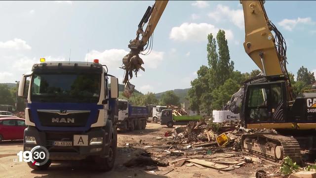 En Allemagne, l'aide n'est pas encore arrivée partout. Reportage dans la ville de Bad Neuenahr-Ahrweiler