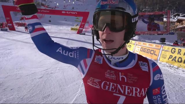 Val d’Isère (FRA), slalom messieurs: nouveau succès en Coupe du monde pour Clément Noël (FRA)