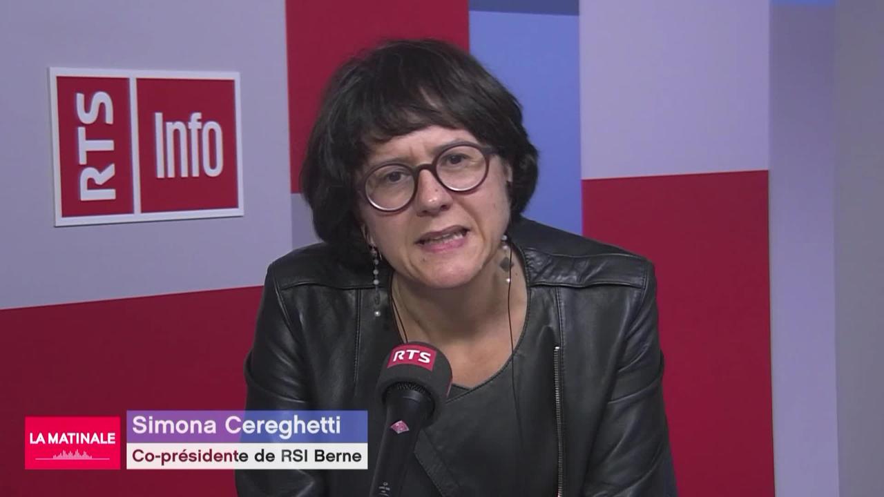 L'invitée de La Matinale (vidéo) - Simona Cereghetti, journaliste et coautrice du livre "21 portraits de femmes politiques suisses"