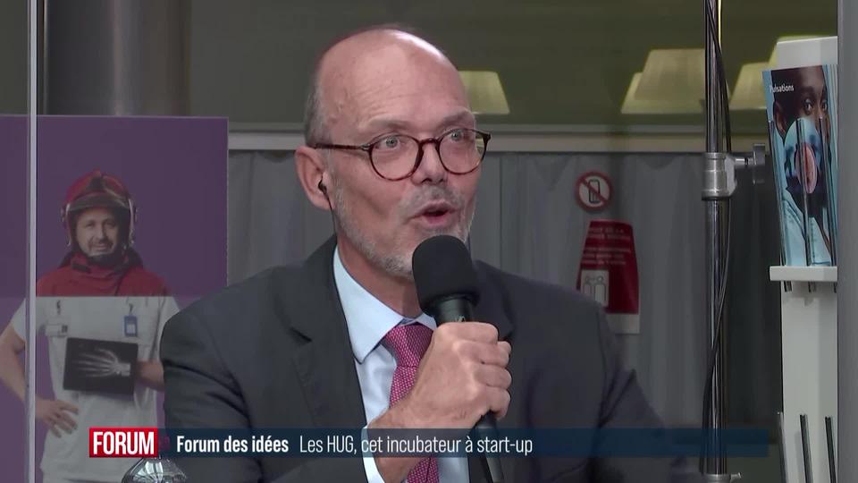 Forum des idées (vidéo) - Les HUG, cet incubateur de start-up