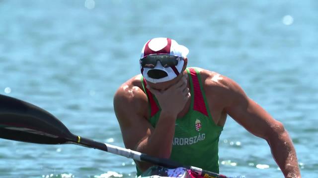 Canoé (sprint), kayak messieurs: Sandor Totka (HON) remporte la médaille d'or