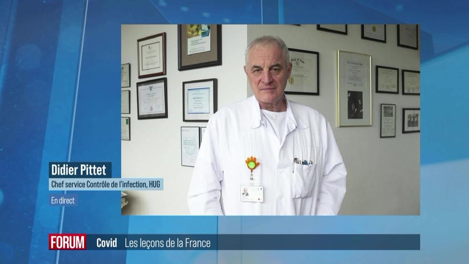 Evaluation de la gestion de l’épidémie de coronavirus en France: interview de Didier Pittet