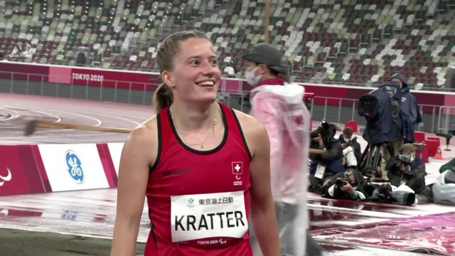 Paralympiques, athlétisme, longueur T63: H. Kratter (SUI) s'empare de la troisième place