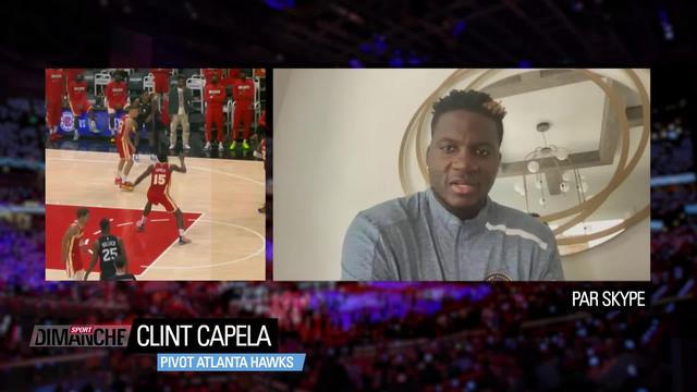 Basketball, NBA: Clint Capela à Atlanta Hawks