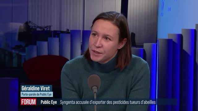 Géraldine Viret, porte-parole de l'ONG Public Eye.