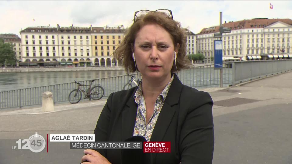 Les explications d'Aglaé Tardin, médecin cantonale à Genève