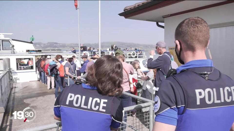 Météo ensoleillée en ce premier jour de week-end de Pâques. La police mobilisée pour faire respecter les mesures sanitaires