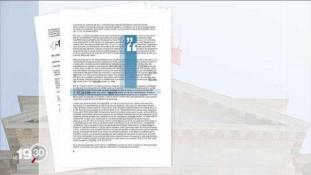 Le Tribunal fédéral a annulé l’acquittement mercredi un activiste du climat.