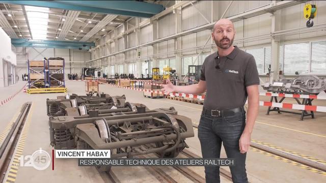 "Plus fort ensemble". RailTech, centre romand d’entretien des bogies, est officiellement inauguré