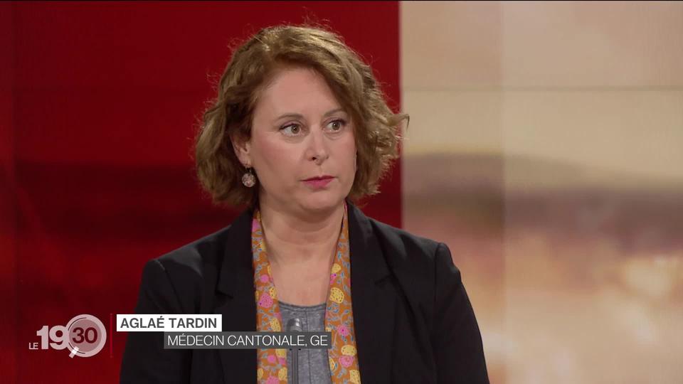 Aglaé Tardin, médecin cantonale genevoise: "Quand la circulation du virus est intense, le masque est une mesure simple"