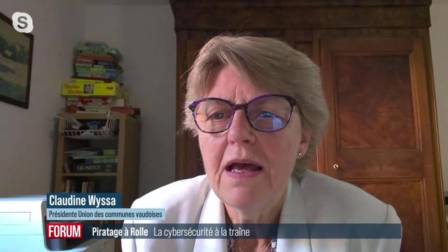 La commune de Rolle victime d'une importante cyberattaque: Interview de Claudine Wyssa (vidéo)