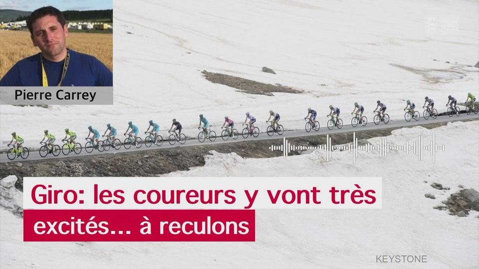 Giro: les coureurs y vont très excités? à reculons (partie 2)