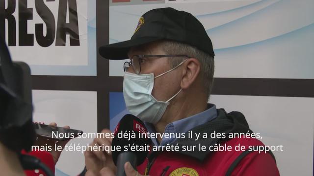 Le témoignage d'un secouriste après l'accident de téléphérique à Stresa