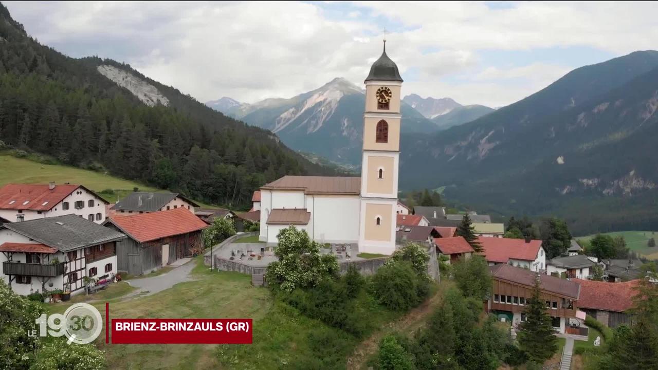 Le village de Brienz-Brinzauls (GR) risque l'ensevelissement par la montagne. Les autorités songent à déplacer la population