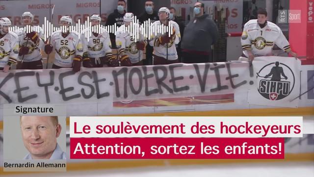 Signature: 2 minutes d'une révolution hors du commun des hockeyeurs suisses samedi