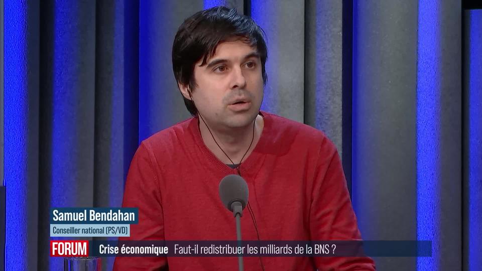 Redistribution des bénéfices de la BNS : débat entre Samuel Bendahan et Olivier Feller