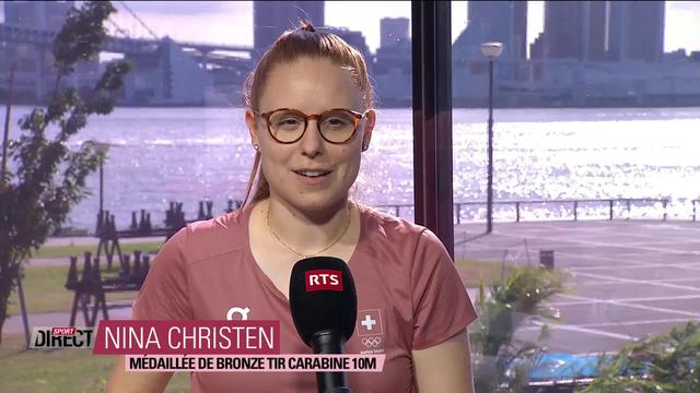L'interview complète de Nina Christen après son bronze olympique !