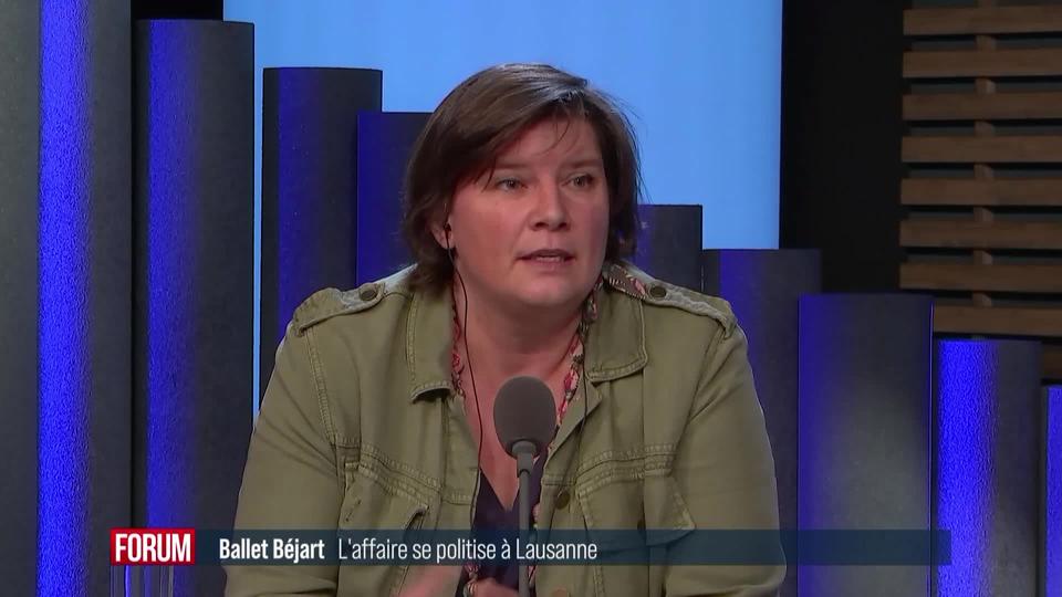 L’affaire du Ballet Béjart se politise à Lausanne : interview de Florence Bettschart-Narbel