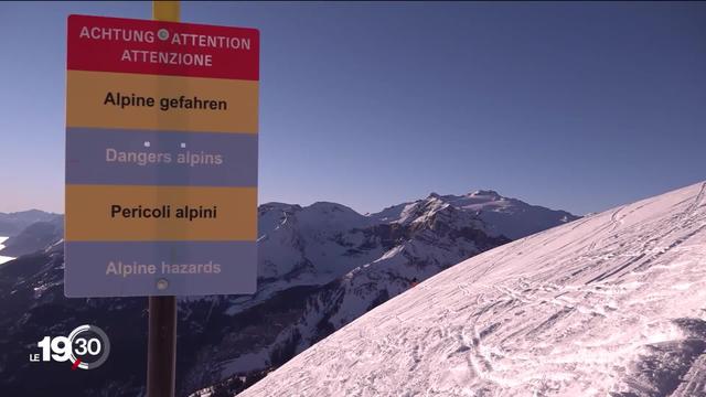 Opération prévention avalanches en Valais. Dix organisations lancent une campagne qui vise les jeunes.