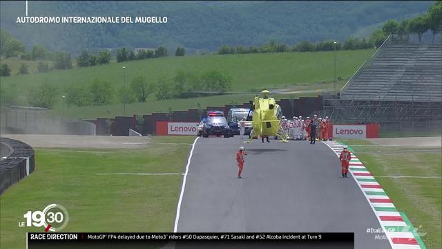 Le pilote fribourgeois, Jason Dupasquier est décédé après son accident subi samedi sur le circuit du Mugello.