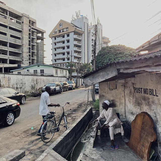 Manuwa street à Lagos, au Nigeria, la rue où habite Sophie Bouillon. [DR - Samuel Okocha]