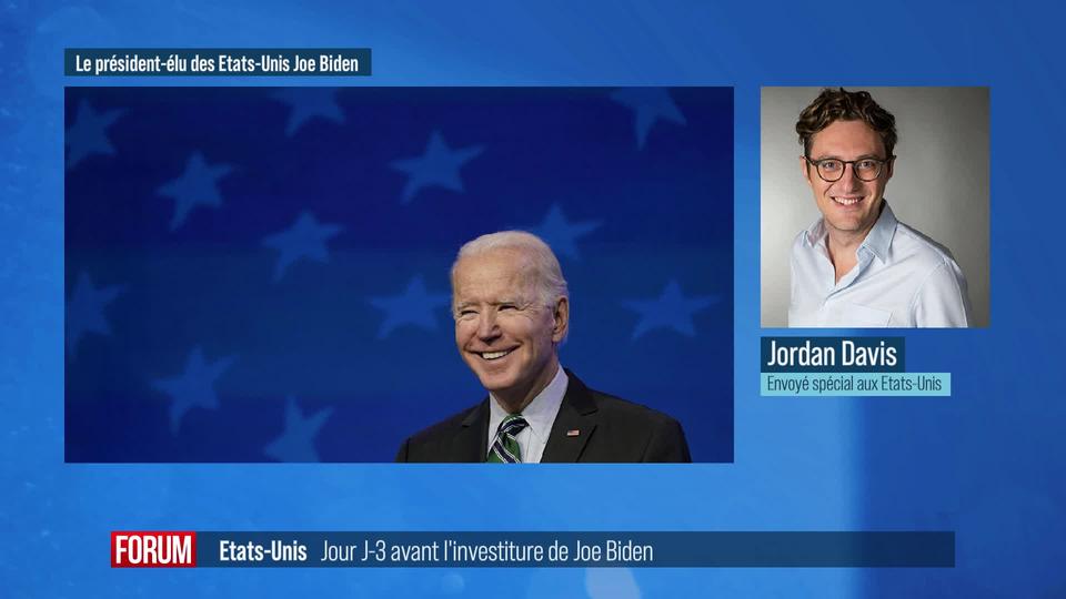 La situation est tendue à Washington à trois jours de l’investiture de Joe Biden (vidéo)