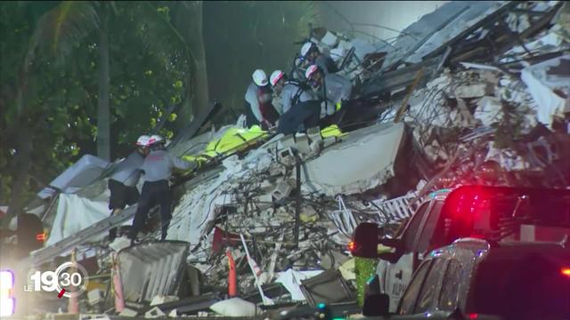 L'effondrement d'un immeuble à Miami fait au moins 4 morts et 160 disparus