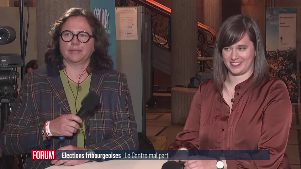 Elections au Conseil d'Etat fribourgeois: débat entre Sylvie Bonvin-Sansonnens, Alizée Rey et Jean-Pierre Siggen