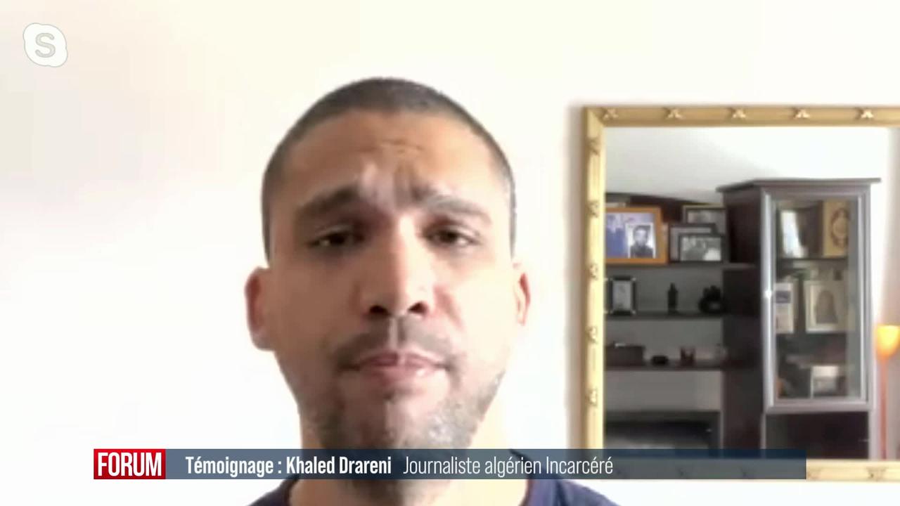 Témoignage de Khaled Drareni, journaliste algérien emprisonné pour avoir couvert les manifestations du Hirak