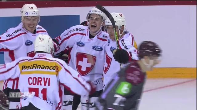 Hockey, match de préparation : Lettonie – Suisse (1-2) : la Suisse bat la Lettonie