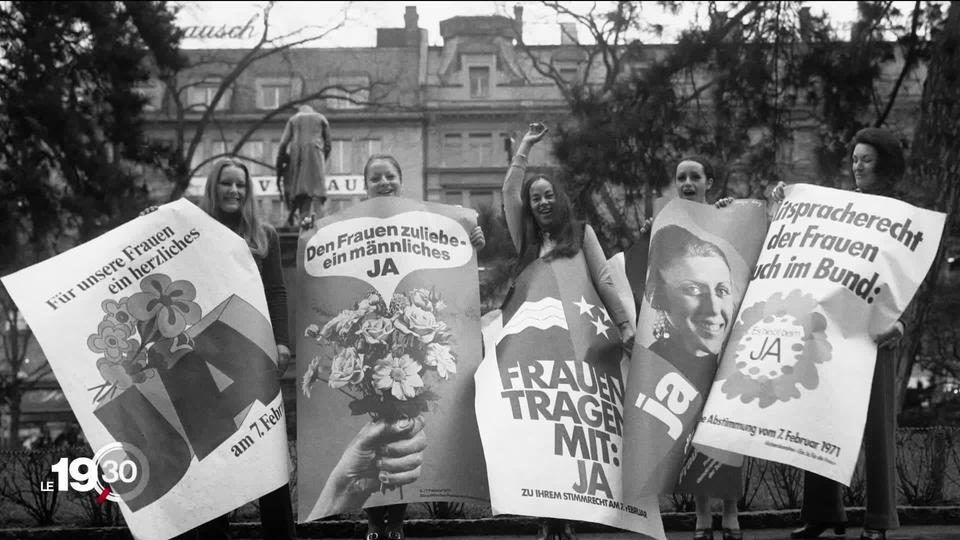 Le 7 février 1971, c'est l'aboutissement d'un long et pénible combat pour des milliers de Suissesses.