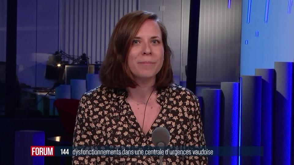 Dysfonctionnements dans une centrale d’appels d’urgence à Lausanne: interview de Vanessa Monney