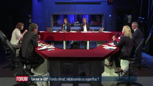Le débat sur la loi CO2: le fonds climat