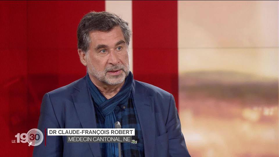 Claude-François Robert, médecin cantonal neuchâtelois: "Cela veut dire que le vaccin est efficace avec peu d'effets secondaires".